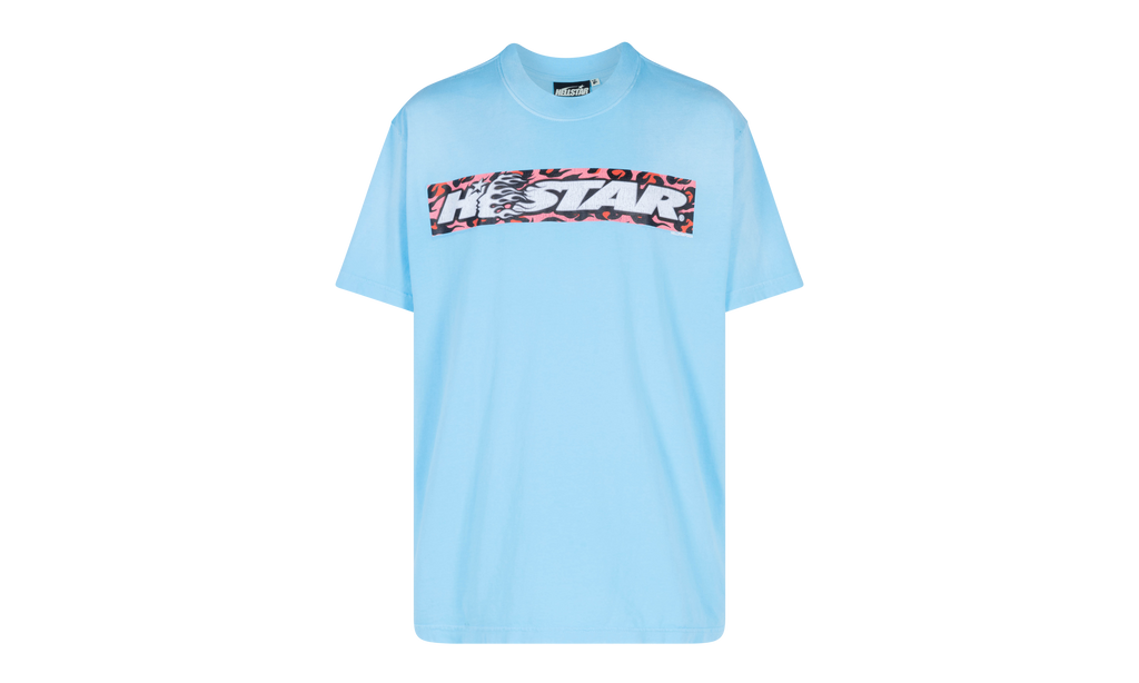Stadium GoodsMensApparelHellstarBox Logo T-Shirt "Blue" HSR010