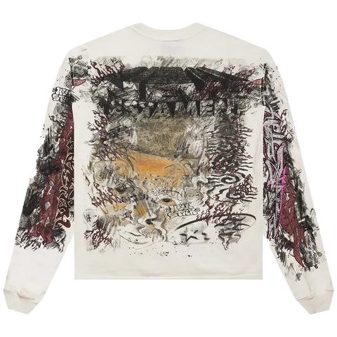 Stadium GoodsGraffiti L/S T-Shirt "White" HSR045