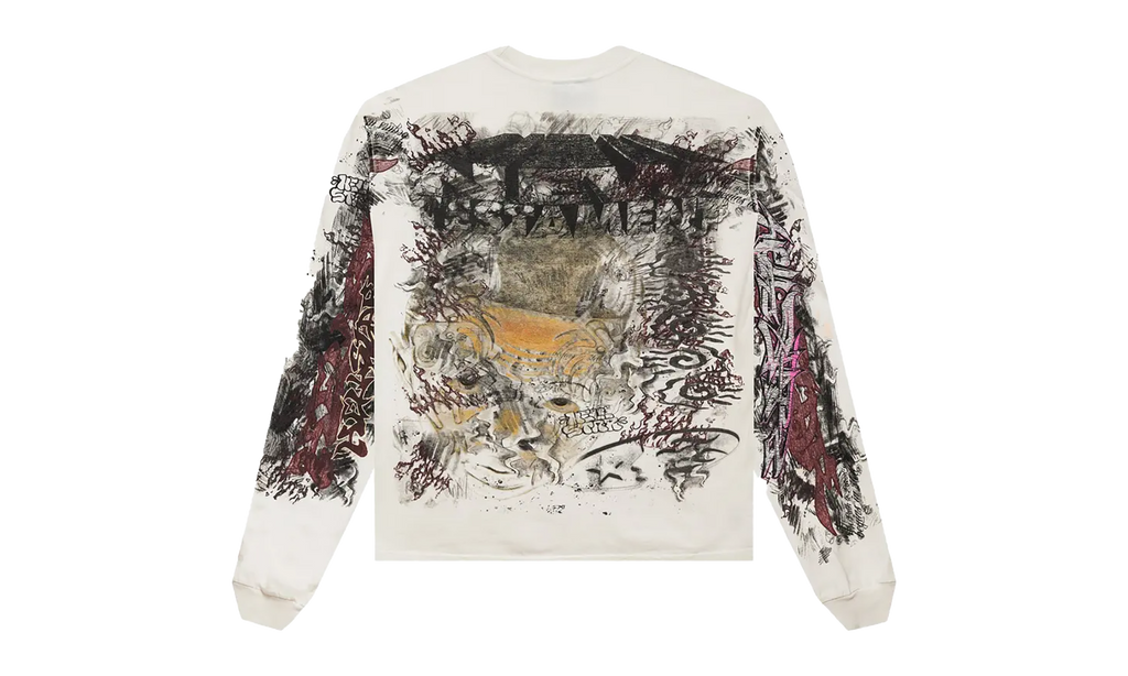 Stadium GoodsGraffiti L/S T-Shirt "White" HSR045