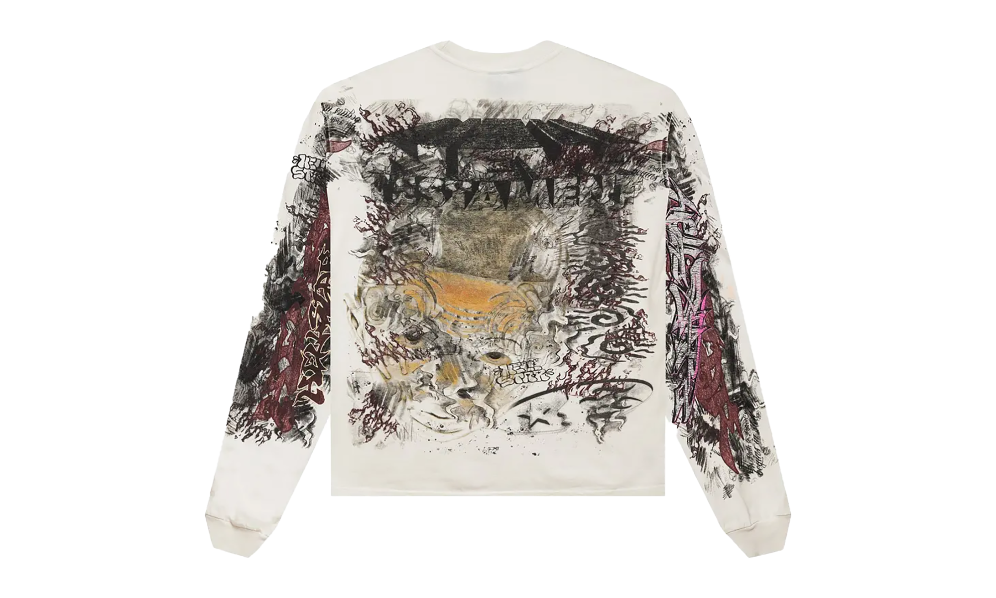 Stadium GoodsGraffiti L/S T-Shirt "White" HSR045