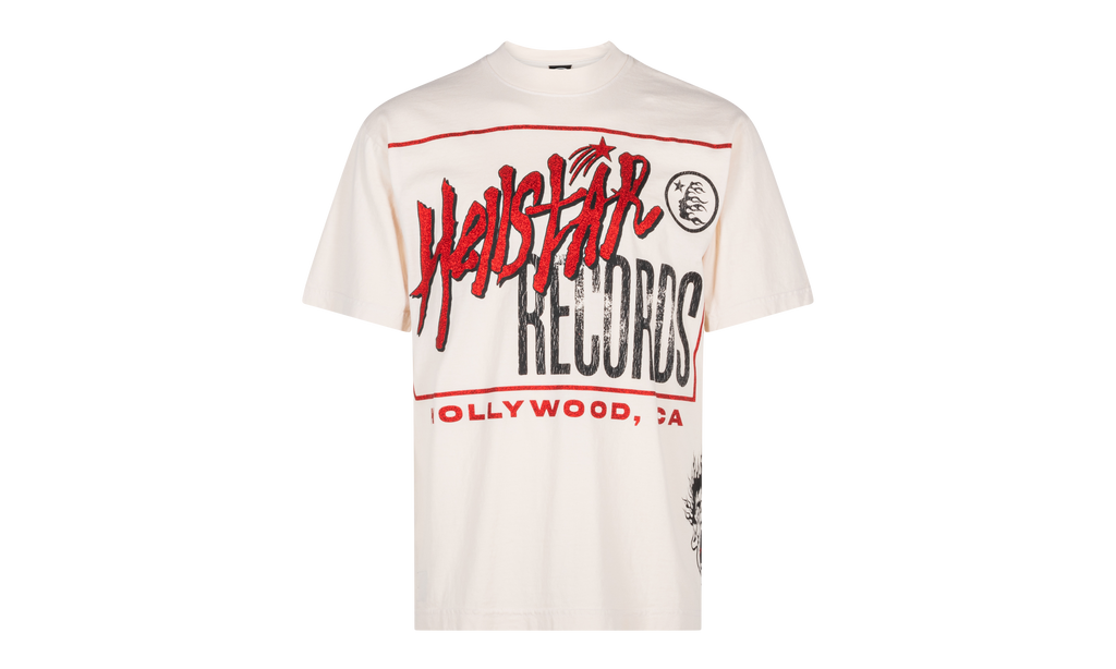 Stadium GoodsMensApparelHellstarRecords T-Shirt "Cream" HSR018