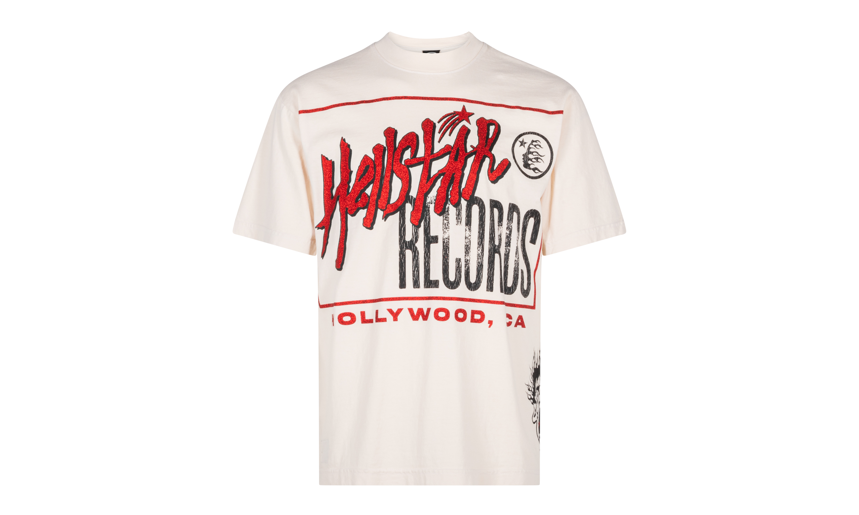 Stadium GoodsMensApparelHellstarRecords T-Shirt "Cream" HSR018