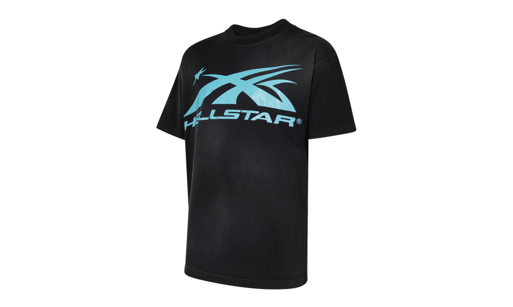 Stadium GoodsMensApparelHellstarSport Logo Gel T-Shirt "Aqua" HS01SCC001 Aqu