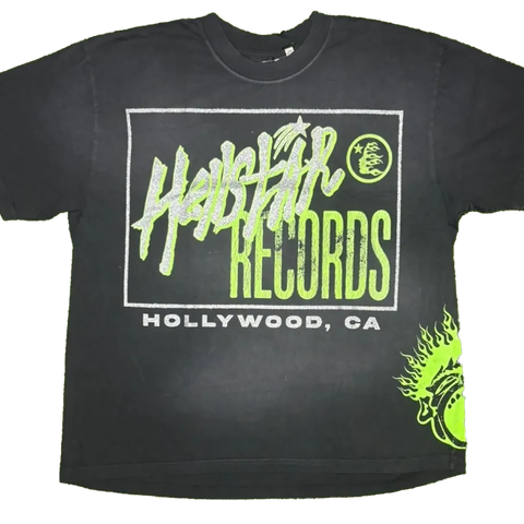 Stadium GoodsRECORDS REMIX TEE "Black" HSR179