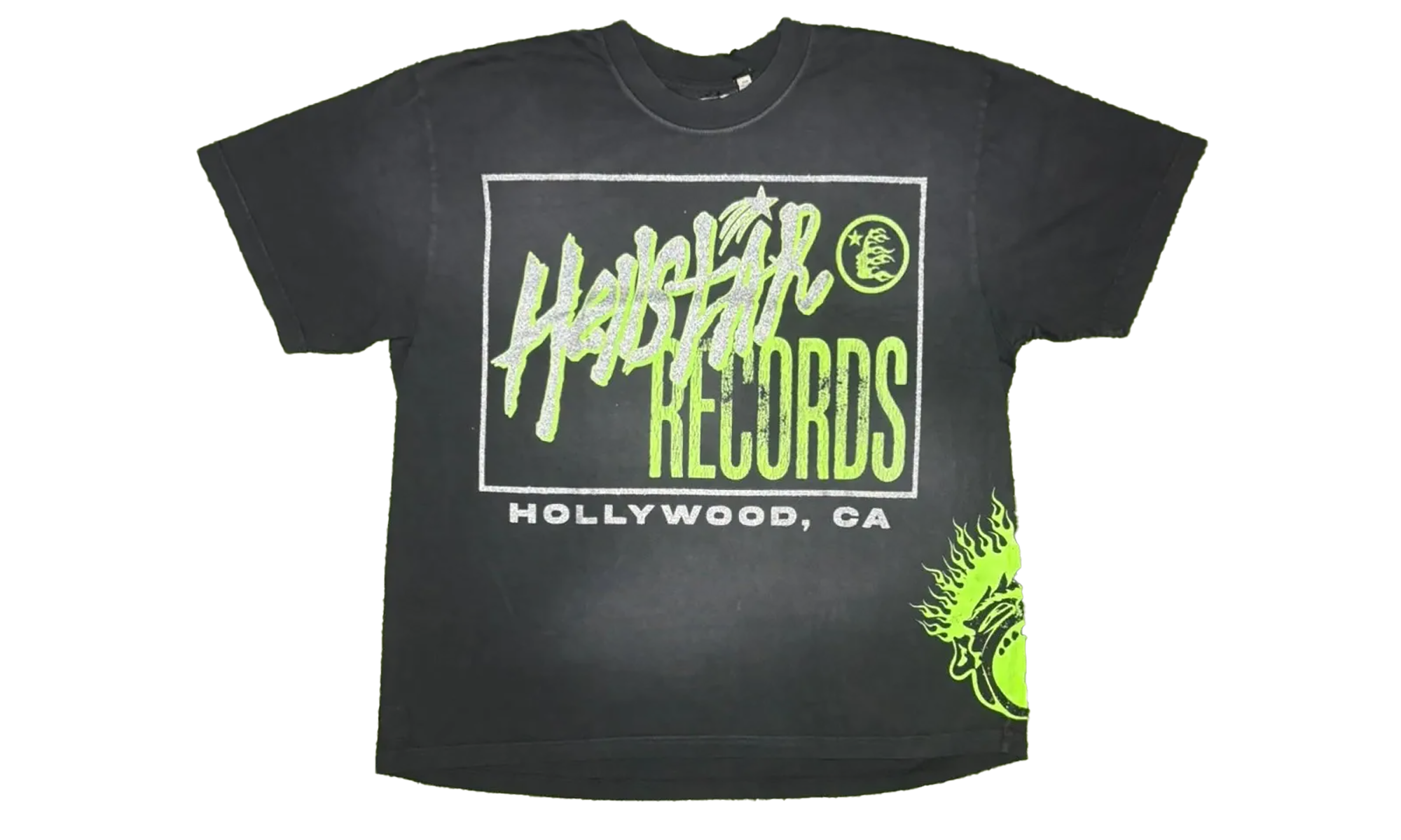 Stadium GoodsRECORDS REMIX TEE "Black" HSR179