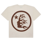 Stadium GoodsClassic T-Shirt "White/Brown" HSR085