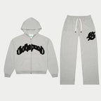 Symmetric Studded Set (Grey/Black)