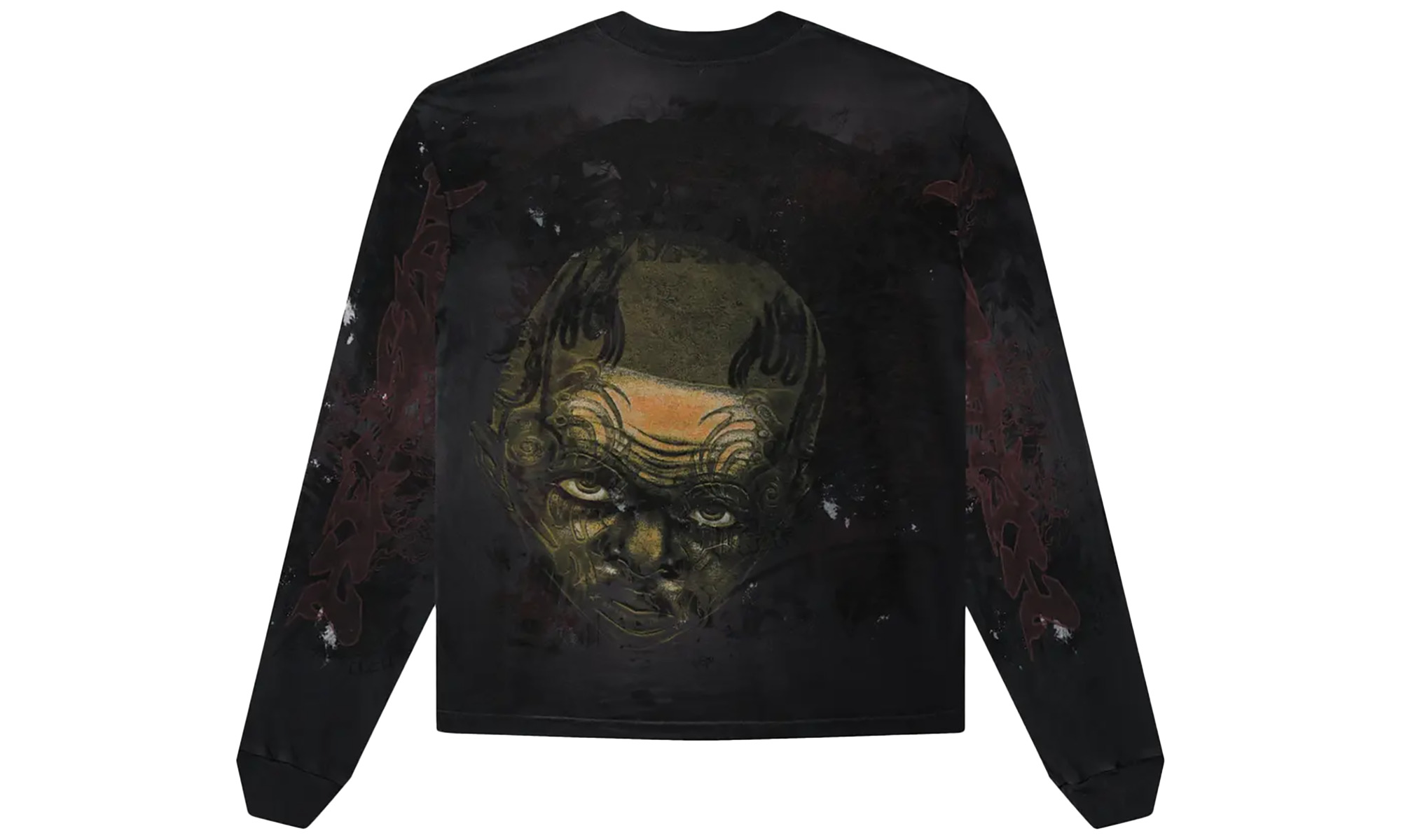 Stadium GoodsGraffiti L/S T-Shirt Black "Black" HSR046