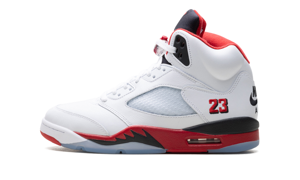Stadium GoodsMensShoesJordanAir Jordan 5 "Fire Red - Black Tongue (2025)" HQ7978 101