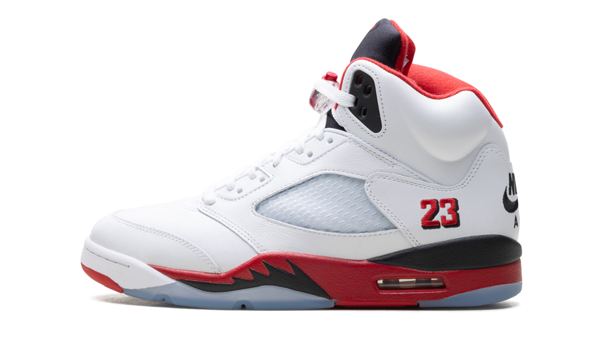 Stadium GoodsMensShoesJordanAir Jordan 5 "Fire Red - Black Tongue (2025)" HQ7978 101