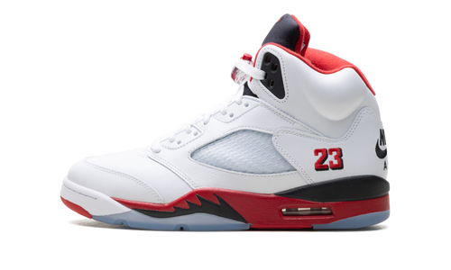 Stadium GoodsMensShoesJordanAir Jordan 5 "Fire Red - Black Tongue (2025)" HQ7978 101