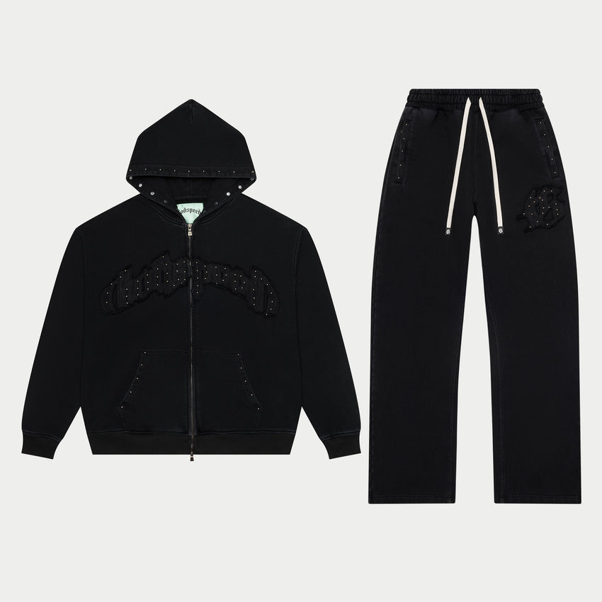 Symmetric Studded Set (Black)
