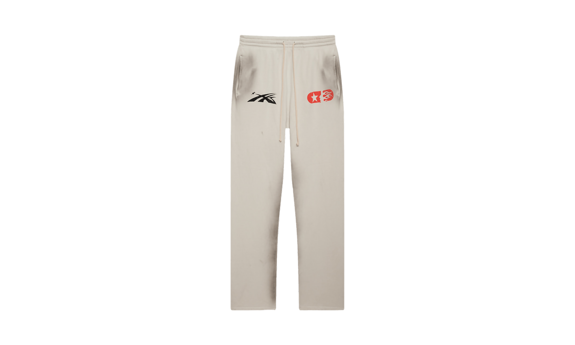 Stadium GoodsMensApparelHellstarIf You Dont Like Us Beat Us Sweatpants "White" HS SI 0669 WHIT