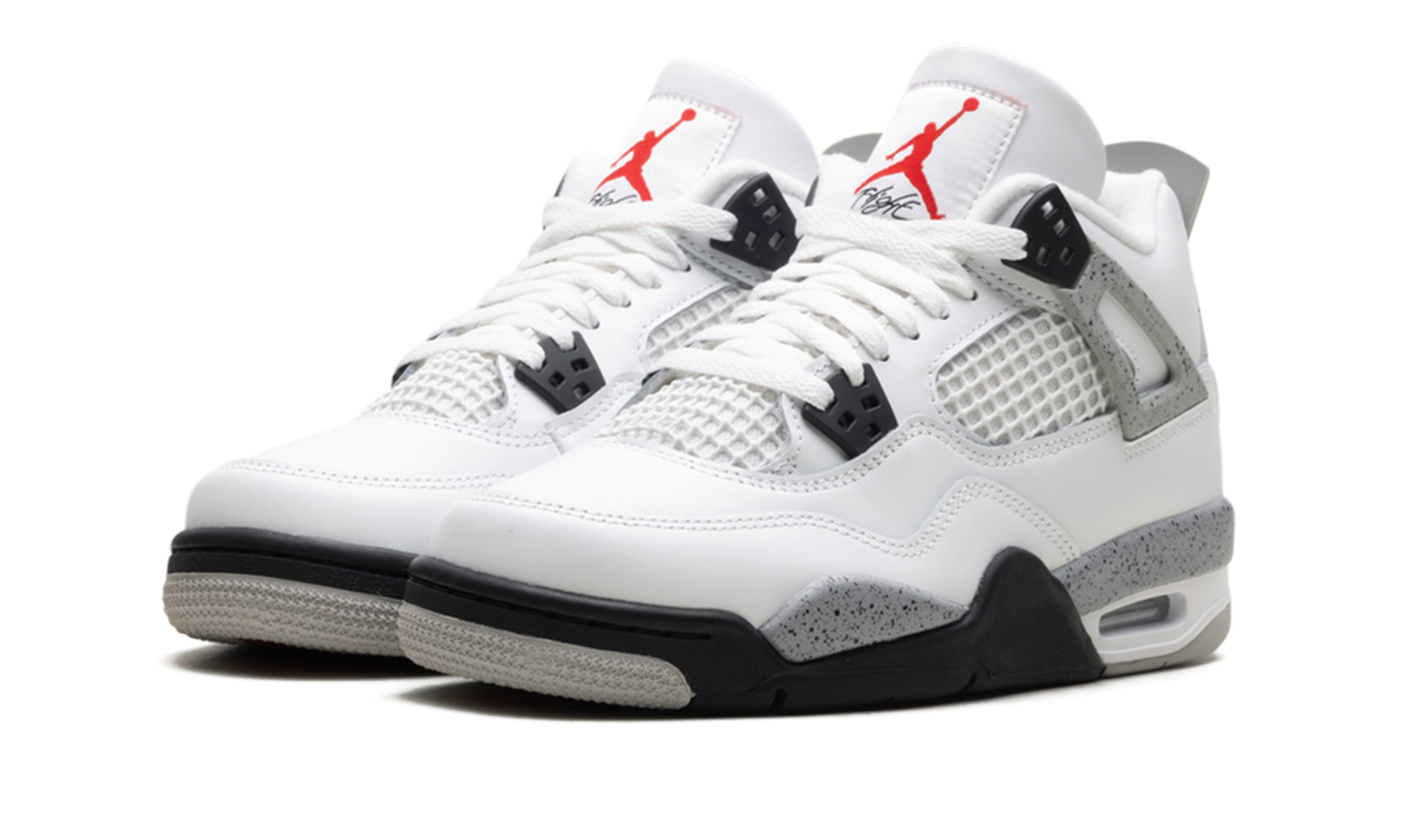 Stadium GoodsGrade SchoolShoesJordanAir Jordan 4 Retro GS "White Cement" IB4171 100