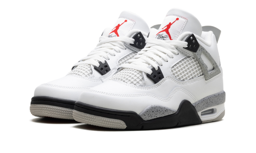 Stadium GoodsGrade SchoolShoesJordanAir Jordan 4 Retro GS "White Cement" IB4171 100