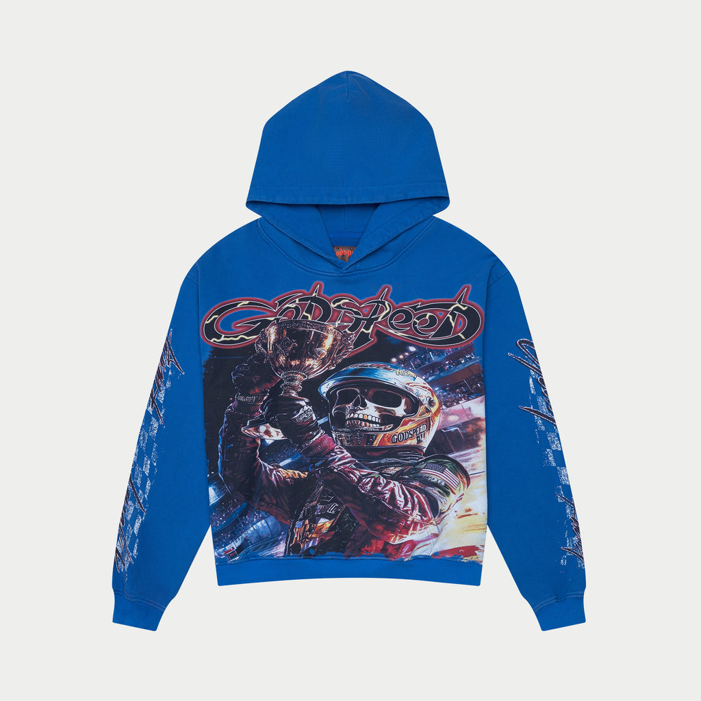 Podium Dreams Hoodie (Blue Washed)