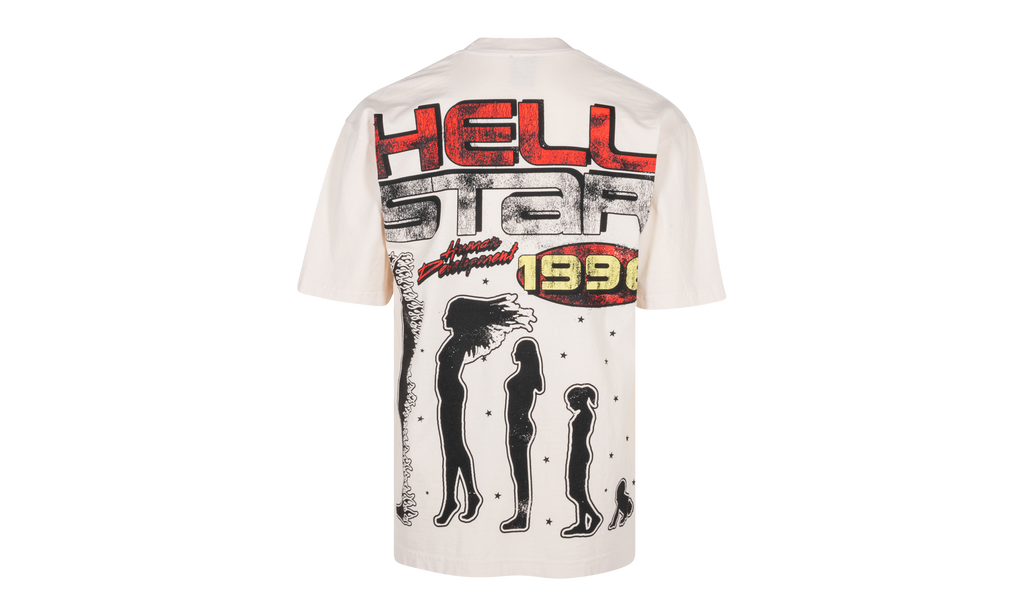Stadium GoodsMensApparelHellstarHuman Development T-Shirt "Cream" HSR021