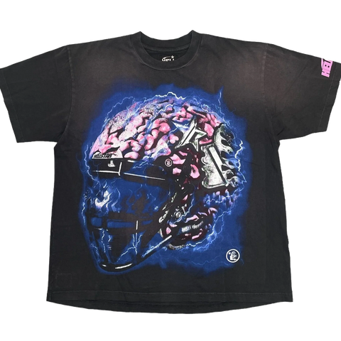 Stadium GoodsStudios Brain Helmet Short Sleeve T-Shirt "Black" HSR119