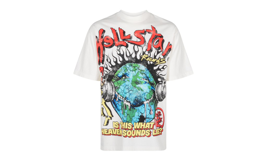 Stadium GoodsMensApparelHellstarHeaven on Earth T-Shirt "Cream" HSR024