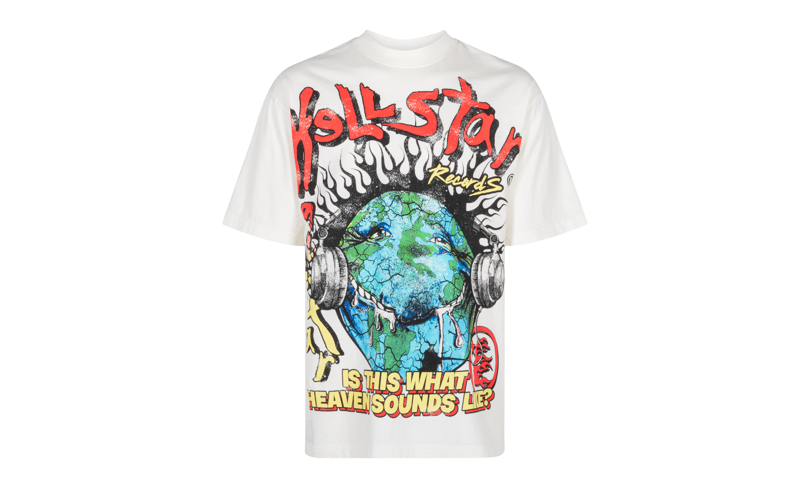 Stadium GoodsMensApparelHellstarHeaven on Earth T-Shirt "Cream" HSR024