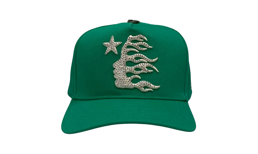 Stadium GoodsRhinestone Snapback Hat "Green" HSR143