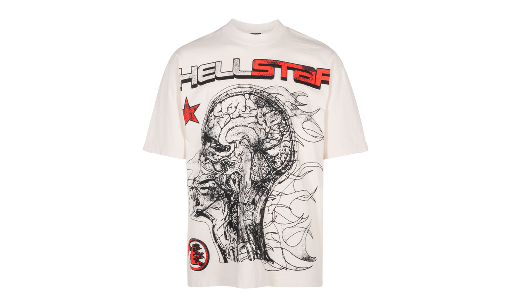 Stadium GoodsMensApparelHellstarHuman Development T-Shirt "Cream" HSR021