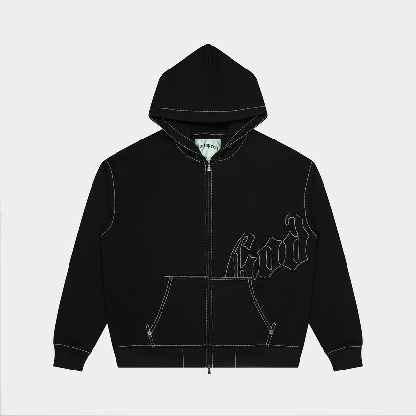 OG Logo Sweatsuit Stitched (Black)