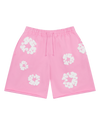 Cotton Wreath Sweatshorts Pink