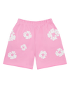 Cotton Wreath Sweatshorts Pink