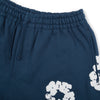 Cotton Wreath Sweatshorts Navy