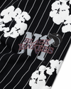 Pinstripe Wreath Sweatpants Black