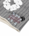 Pinstripe Wreath Sweatshorts Grey
