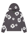 Cotton Wreath Hoodie Light Blue
