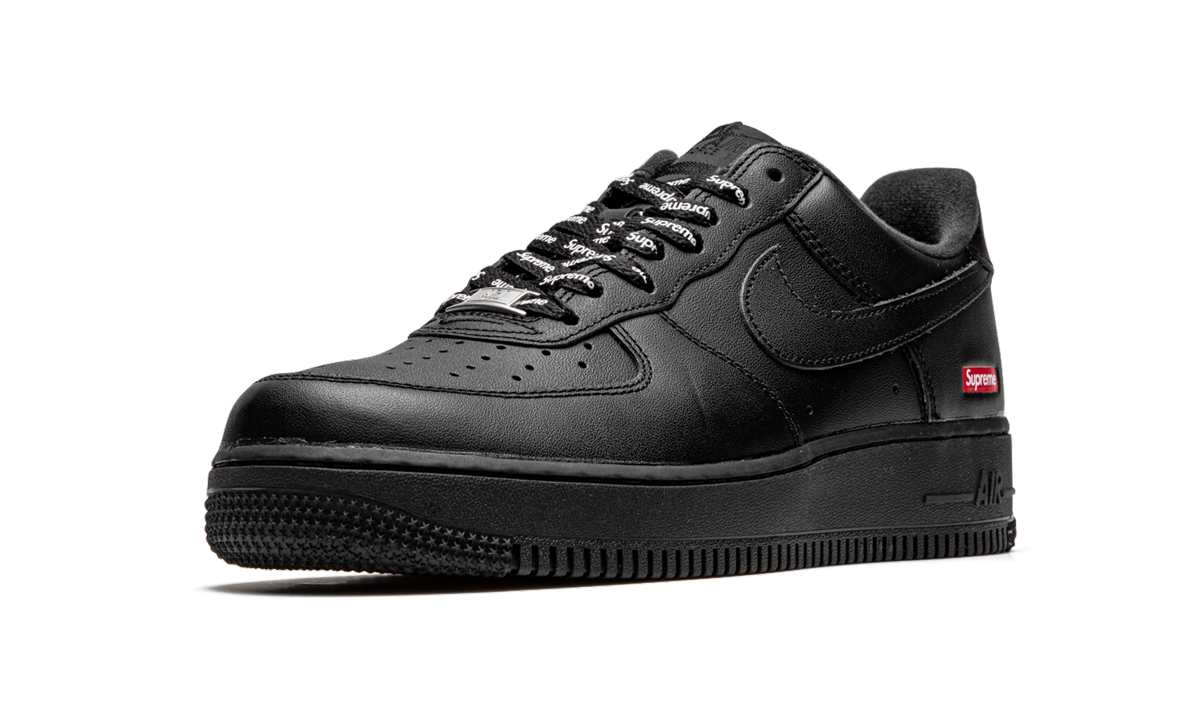Stadium GoodsMensShoesNikeAir Force 1 Low "Supreme - Mini Box Logo Black" CU9225 001