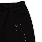 RHINESTONE SILK SWEATPANT