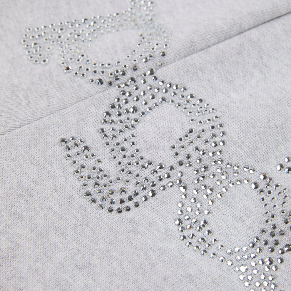 RHINESTONE BELUGA V2 WIDE LEG SWEATPANT