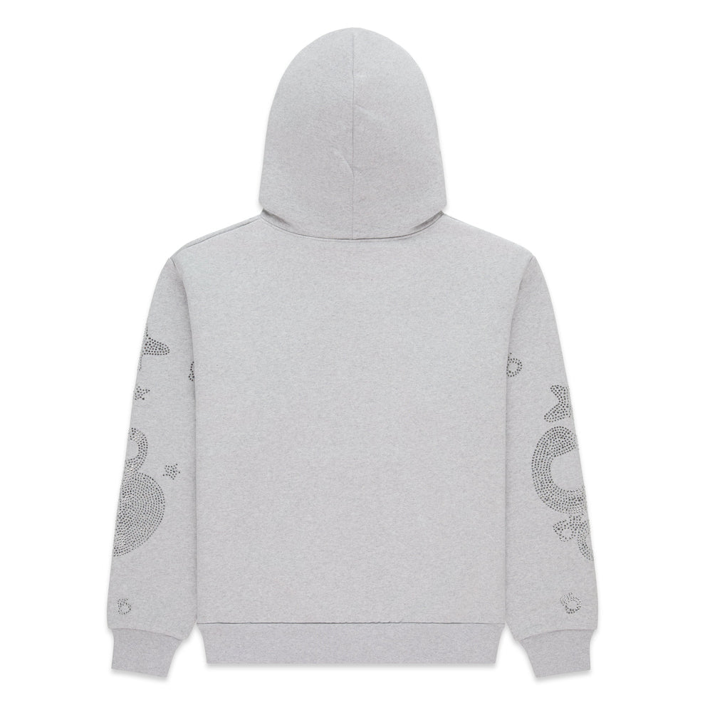 RHINESTONE BELUGA HOODIE