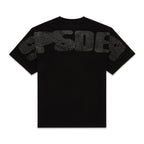 RHINESTONE SILK TEE