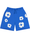 Cotton Wreath Sweatshorts Blue