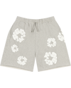 Cotton Wreath Sweatshorts Grey