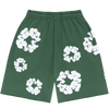 The Cotton Wreath Shorts Green