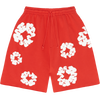 The Cotton Wreath Shorts Red