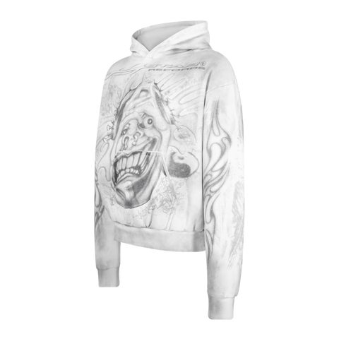 Stadium GoodsMensApparelHellstarHstar Records Hoodie "White" HSR016
