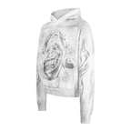 Stadium GoodsMensApparelHellstarHstar Records Hoodie "White" HSR016