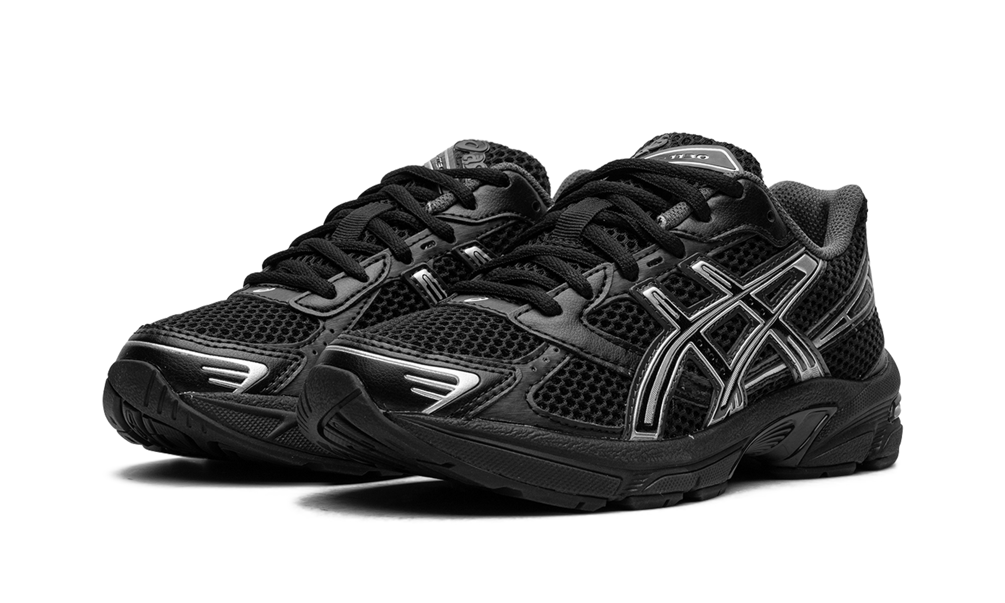 Stadium GoodsMensShoesAsicsGel 1130 "Black / Pure Silver" 1201A906 001