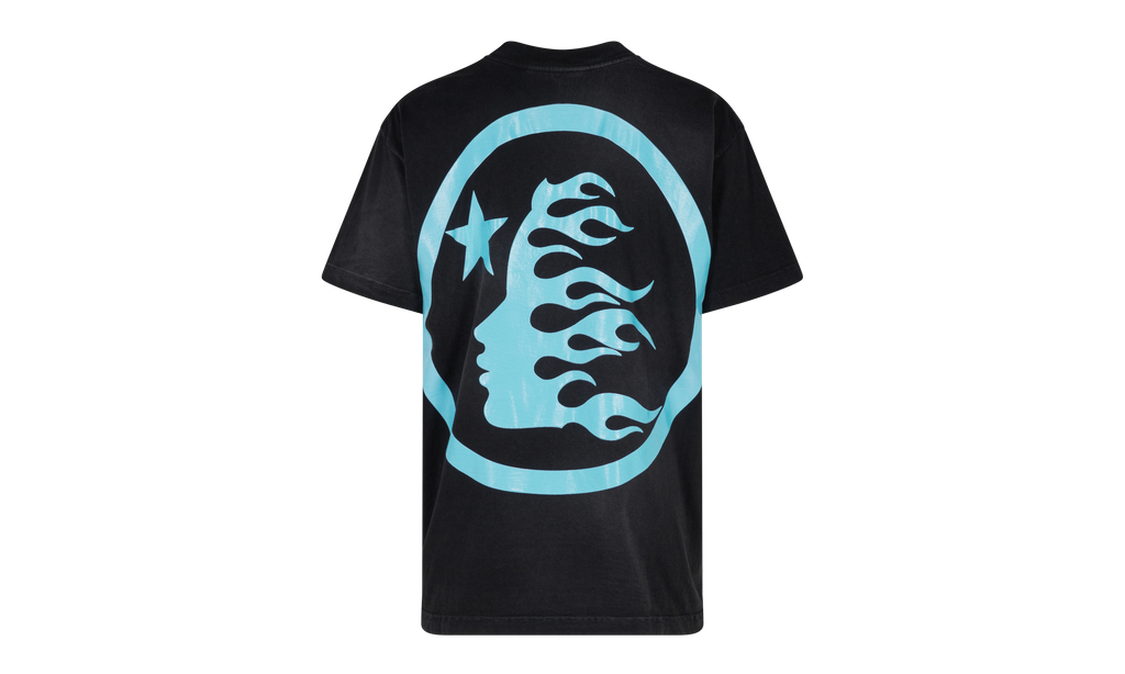 Stadium GoodsMensApparelHellstarSport Logo Gel T-Shirt "Aqua" HS01SCC001 Aqu
