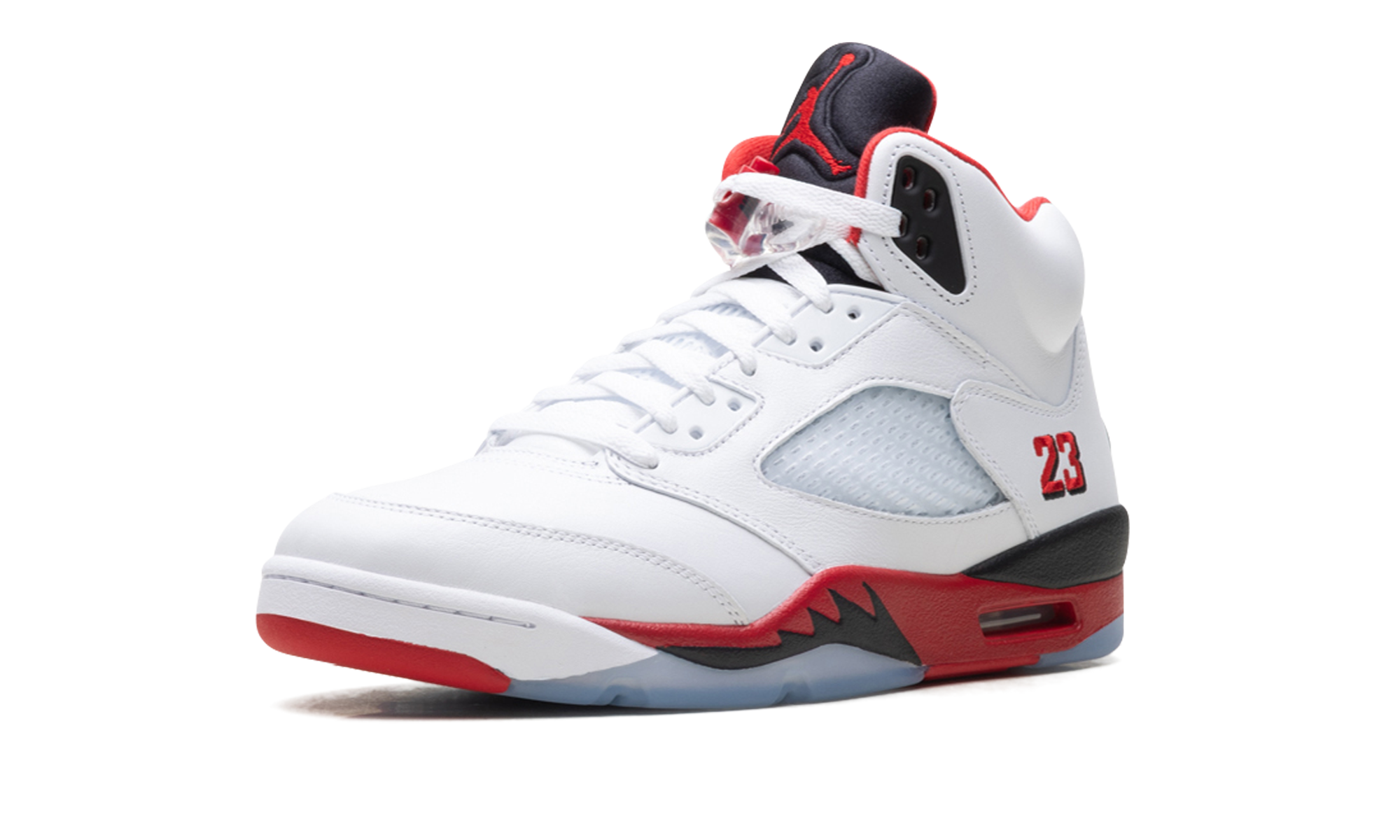 Stadium GoodsMensShoesJordanAir Jordan 5 "Fire Red - Black Tongue (2025)" HQ7978 101