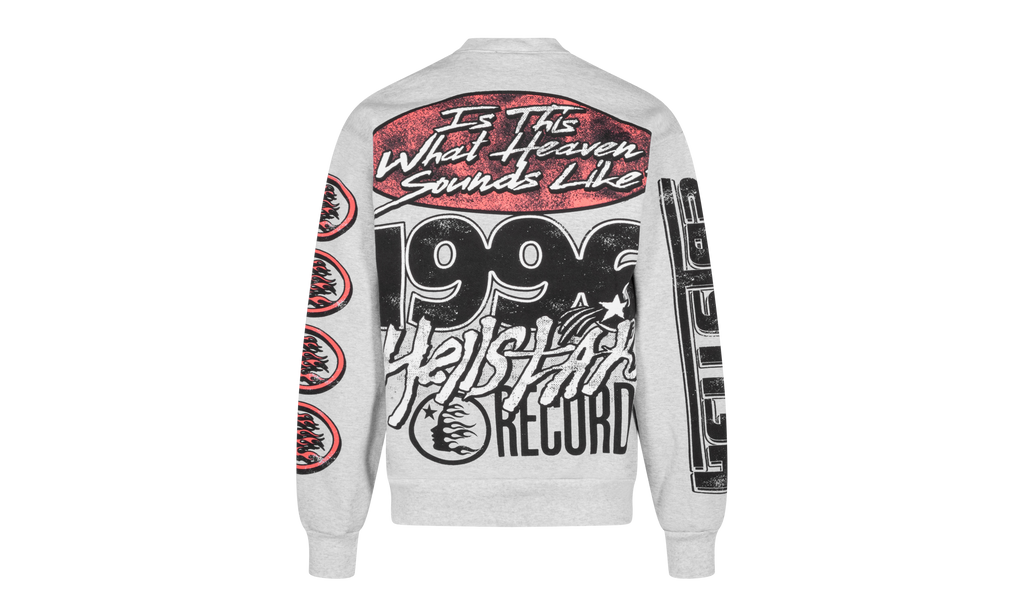 Stadium GoodsMensApparelHellstarRecords Crewneck "Grey" HSR026