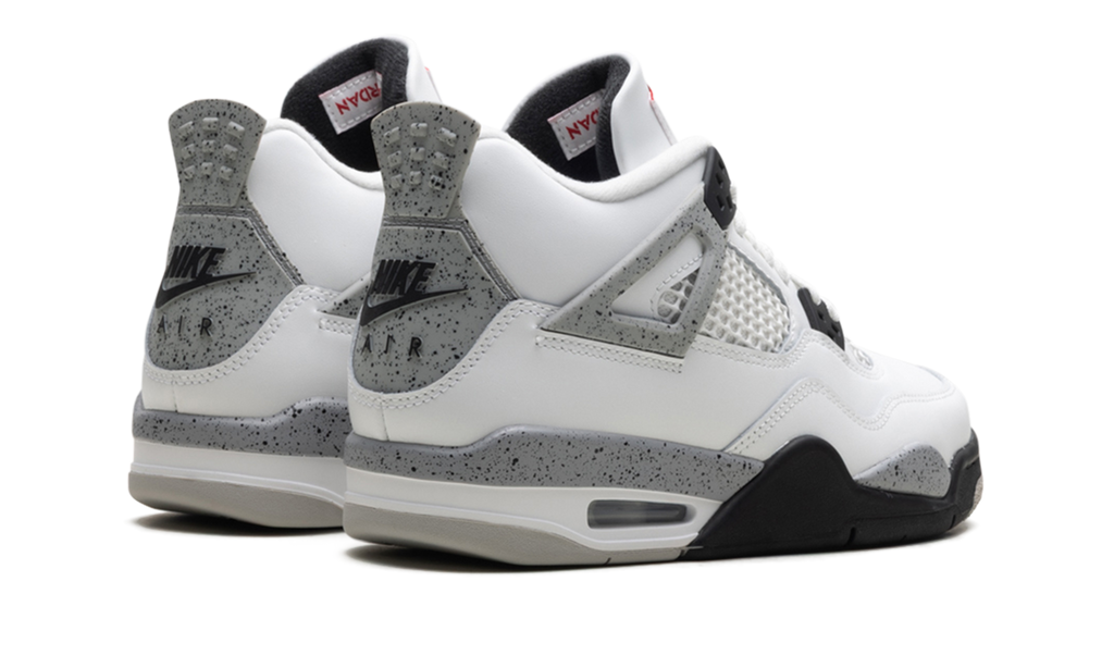 Stadium GoodsGrade SchoolShoesJordanAir Jordan 4 Retro GS "White Cement" IB4171 100