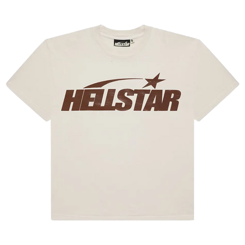 Stadium GoodsClassic T-Shirt "White/Brown" HSR085